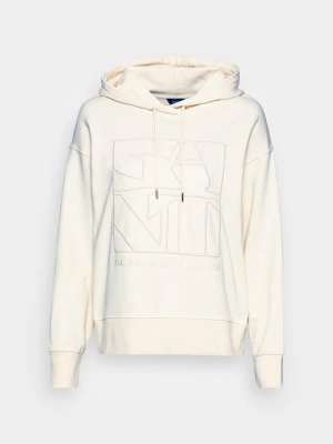 Bluza z kapturem Gant mleczny