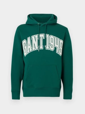 Bluza z kapturem Gant zielony