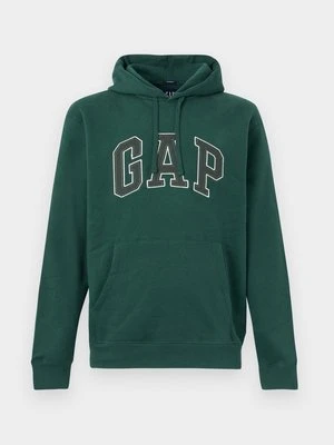 Bluza z kapturem GAP ciemnozielony
