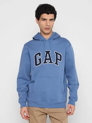 Bluza z kapturem GAP niebieski