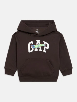 Bluza z kapturem GAP ciemnobrązowy