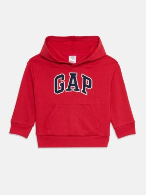 Bluza z kapturem GAP czerwony