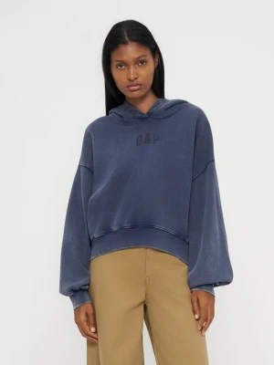 Bluza z kapturem GAP niebieski