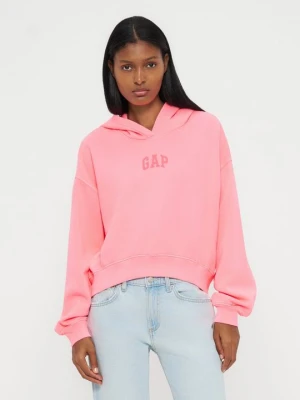 Bluza z kapturem GAP różowy