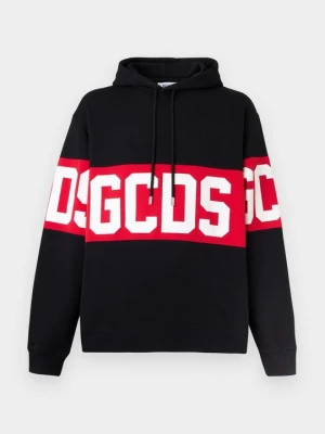 Bluza z kapturem GCDS czarny