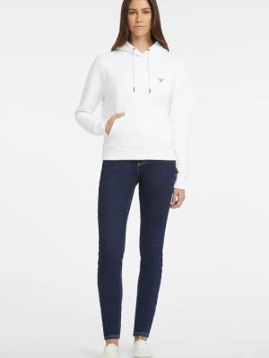 Bluza z kapturem Guess biały
