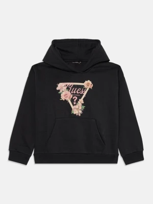 Bluza z kapturem Guess czarny