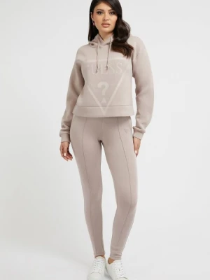 Bluza z kapturem Guess taupe