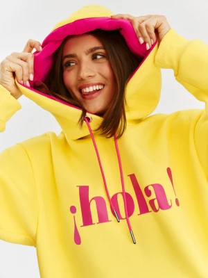 Bluza z kapturem Hola Adios XS