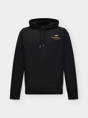 Bluza z kapturem Hollister Co. czarny