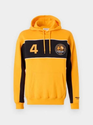Bluza z kapturem Hollister Co. pomarańczowy