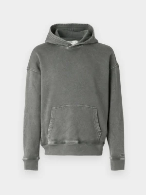 Bluza z kapturem Hollister Co. szary