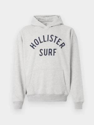 Bluza z kapturem Hollister Co. szary