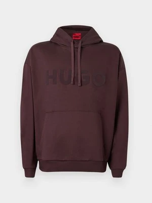 Bluza z kapturem Hugo brązowy