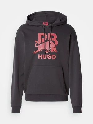 Bluza z kapturem Hugo ciemnobrązowy