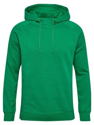Bluza z kapturem Hummel zielony neon