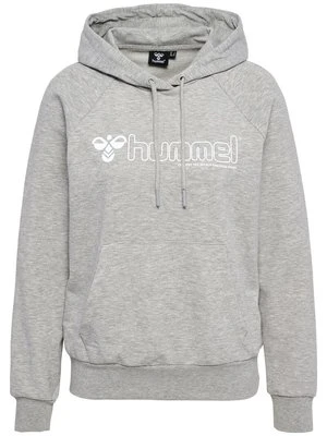 Bluza z kapturem Hummel szary