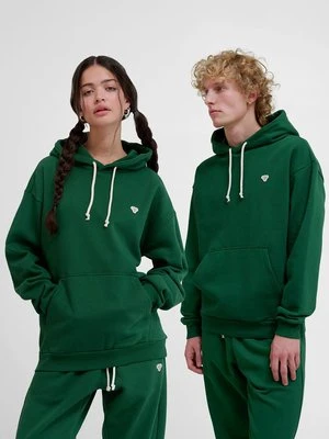 Bluza z kapturem Hummel zielony