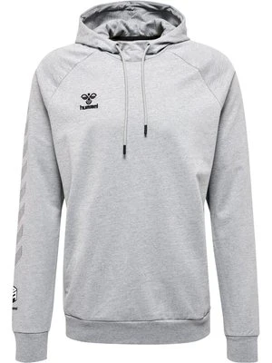 Bluza z kapturem Hummel jasnoszary