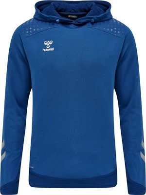 Bluza z kapturem Hummel niebieski melanż