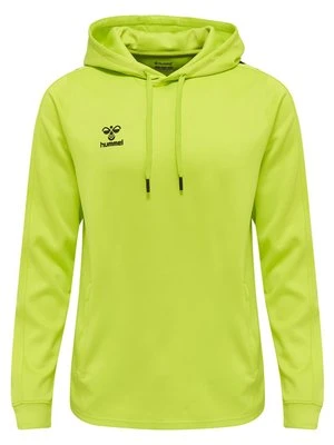 Bluza z kapturem Hummel jasnozielony