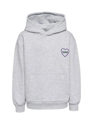 Bluza z kapturem Hummel jasnoszary