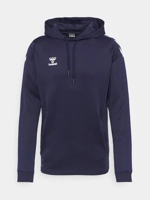 Bluza z kapturem Hummel granatowy