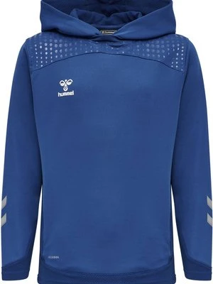 Bluza z kapturem Hummel niebieski melanż