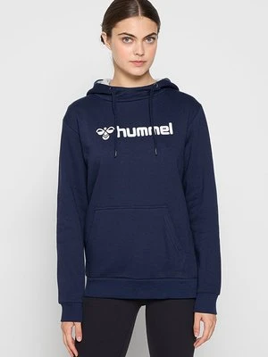Bluza z kapturem Hummel granatowy