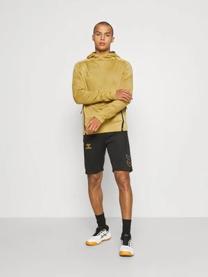 Bluza z kapturem Hummel złoty
