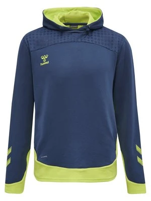 Bluza z kapturem Hummel niebieski