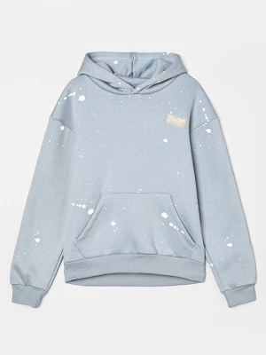 Bluza z kapturem HYPE jasnoniebieski