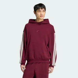 BLUZA Z KAPTUREM I 3 PASKAMI ADIDAS KIT