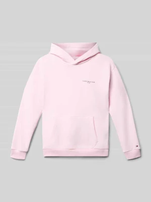 Bluza z kapturem i detalami z logo Tommy Hilfiger Teens