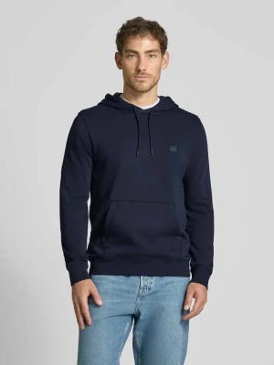 Bluza z kapturem i detalem z logo model ‘Wetalk’ Boss Orange