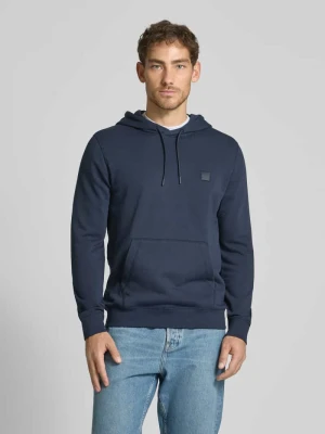 Bluza z kapturem i detalem z logo model ‘Wetalk’ Boss Orange