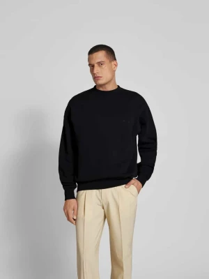 Bluza z kapturem i detalem z logo VTMNTS Czarny