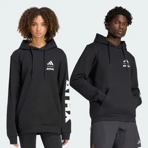 Bluza z kapturem i grafiką ATHX Adidas czarny