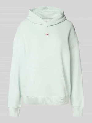 Bluza z kapturem i kieszenią kangurką Calvin Klein Jeans