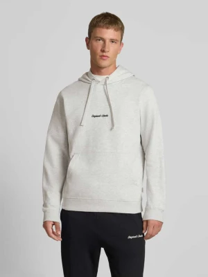 Bluza z kapturem i kieszenią kangurką jack & jones