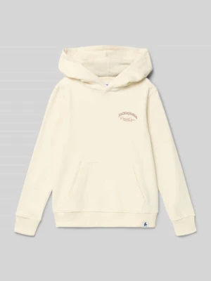 Bluza z kapturem i kieszenią kangurką jack & jones