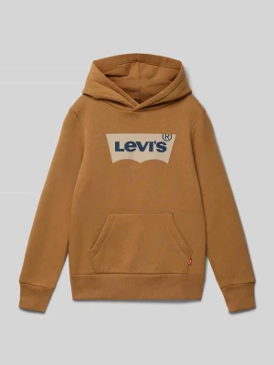 Bluza z kapturem i kieszenią kangurką Levi’s® Kids