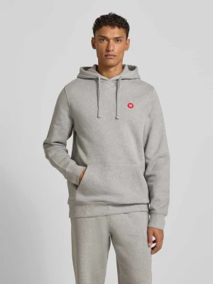 Bluza z kapturem i kieszenią kangurką model ‘Ash’ Wood Wood