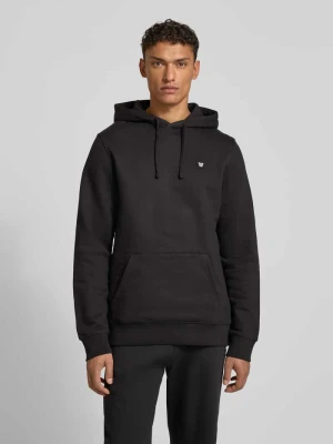 Bluza z kapturem i kieszenią kangurką model ‘Ash’ Wood Wood