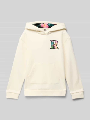 Bluza z kapturem i kieszenią kangurką model ‘HOPE YOU TRUST’ Roxy