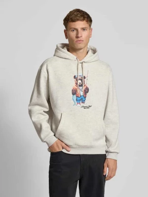 Bluza z kapturem i kieszenią kangurką REVIEW