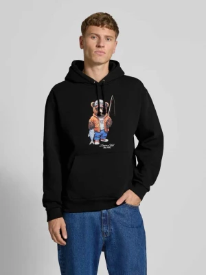 Bluza z kapturem i kieszenią kangurką REVIEW