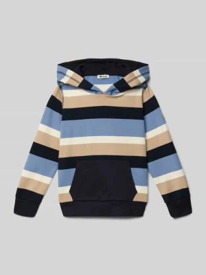 Bluza z kapturem i kieszenią kangurką Steiff