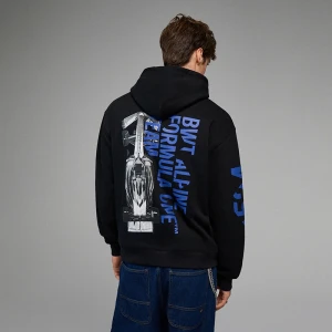 Bluza z kapturem i nadrukiem BMT Alpine Formula One House
