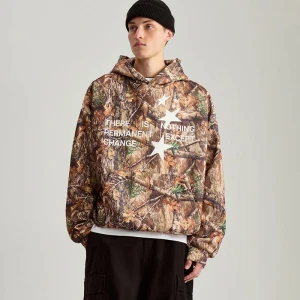Zdjęcie produktu Bluza z kapturem i nadrukiem camo tree House